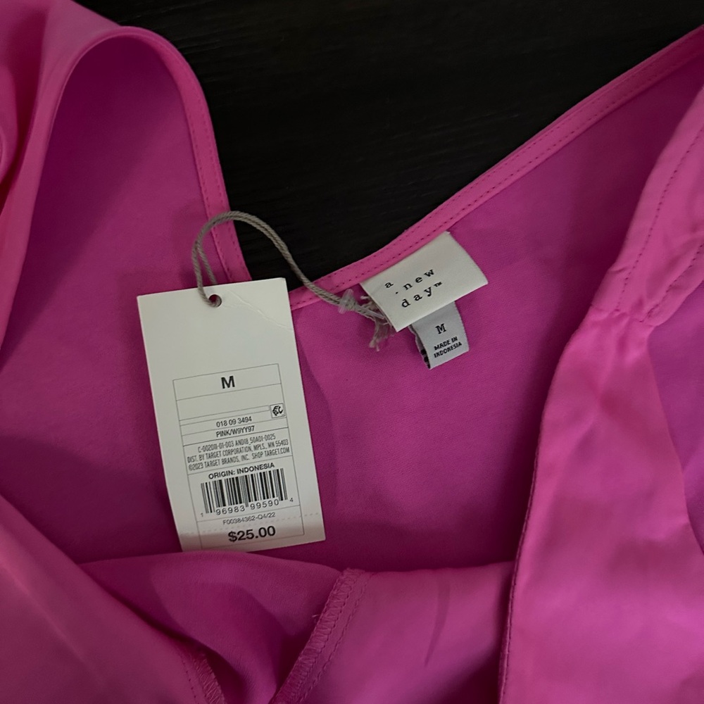 Pink maxi dress